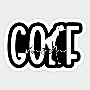 Golfing Sticker